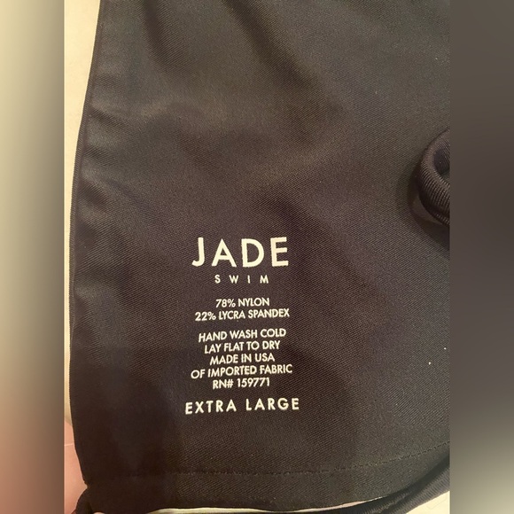 NWT Jade Swim Bikini Top Black Size XL - Picture 5 of 5